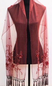 Beaded Shawl 6307-D